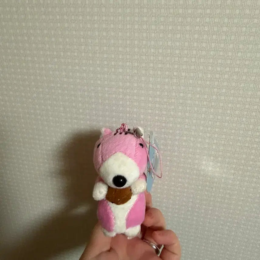 [BUNJANG] Bonobono Classic Porori Plush Keychain / 보노보노 고전 포로리 인형 키링