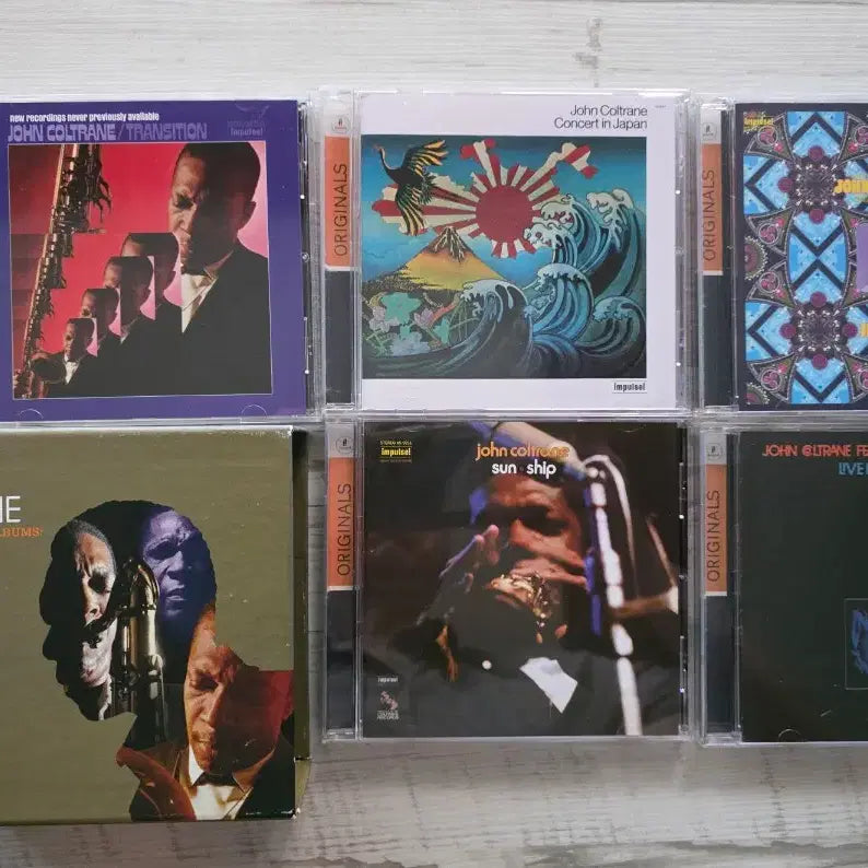 [BUNJANG] John Coltrane Jazz CD Collection / 존 콜트레인 재즈 시디 상태 매우 깨끗합니다. 수입 시디이구요..택비4천