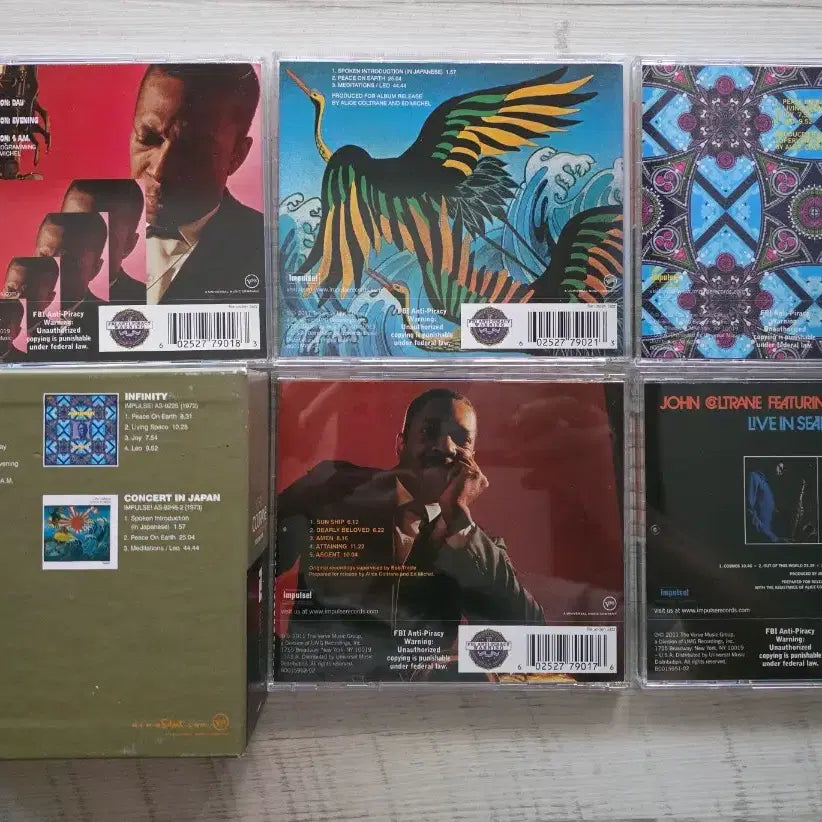 [BUNJANG] John Coltrane Jazz CD Collection / 존 콜트레인 재즈 시디 상태 매우 깨끗합니다. 수입 시디이구요..택비4천