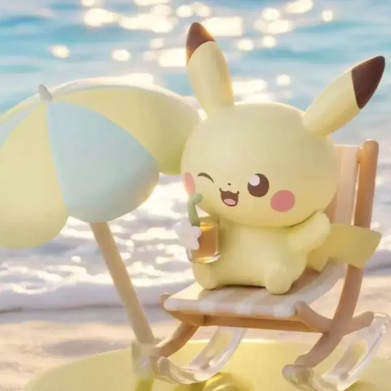 [BUNJANG] Pikachu Summer Figure (Unsealed) / 피카츄 피규어