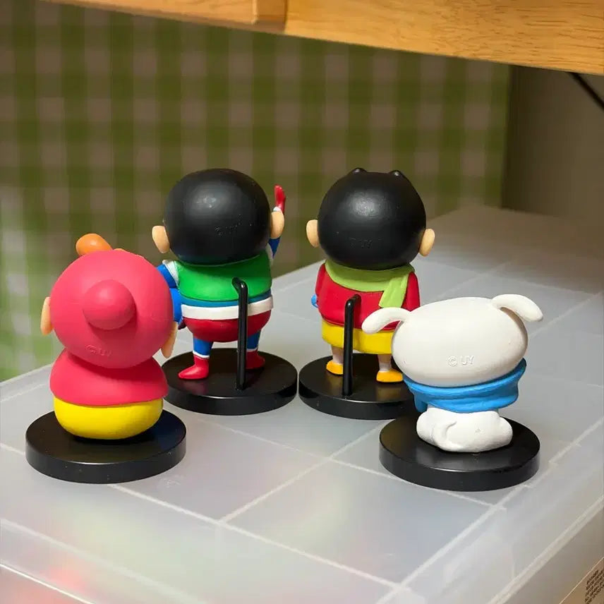 [BUNJANG] Lotteria Crayon Shin-chan Figure Set (4 Types) / 롯데리아 짱구 피규어 4종세트