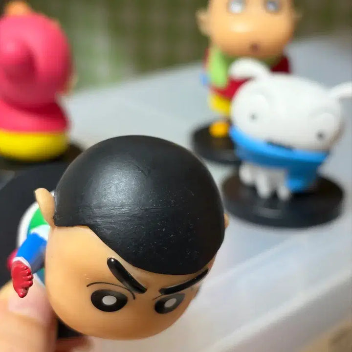 [BUNJANG] Lotteria Crayon Shin-chan Figure Set (4 Types) / 롯데리아 짱구 피규어 4종세트