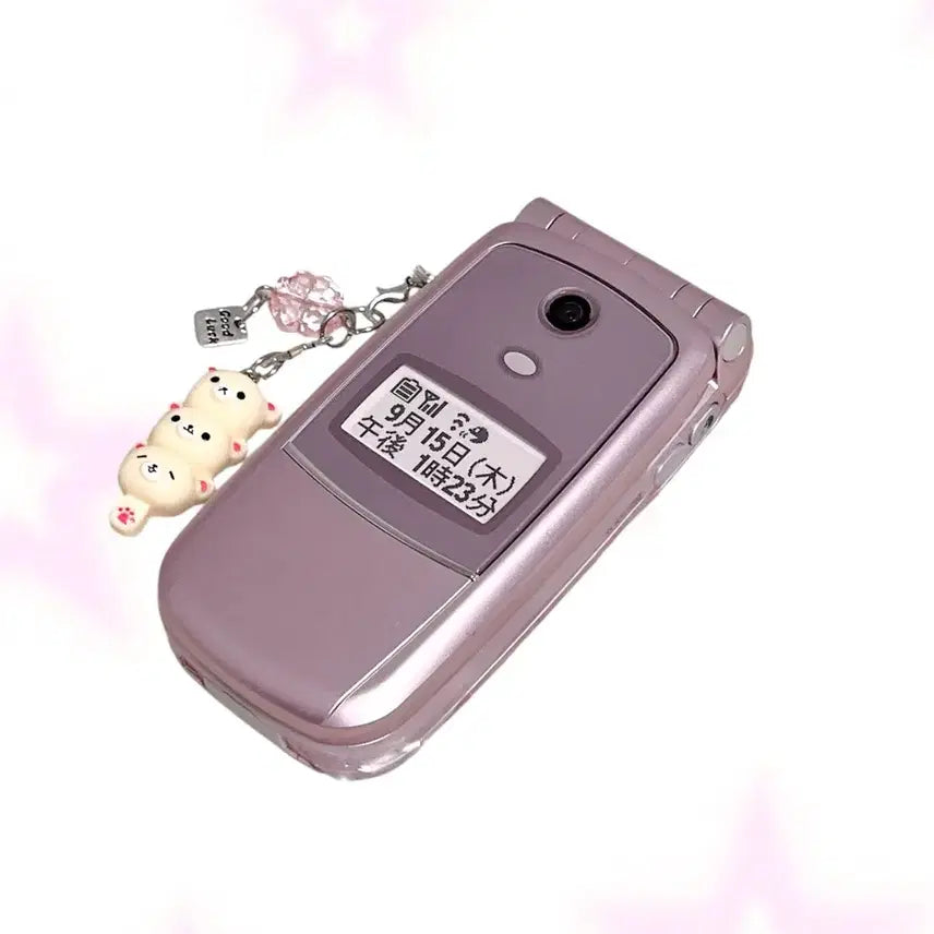 [BUNJANG] Docomo Pink Mockup Phone Y2K Japanese Folder Phone / 도코모 핑크 목업폰 모형폰 고전 일본 폴더폰 핸드폰 휴대폰 y2k docomo