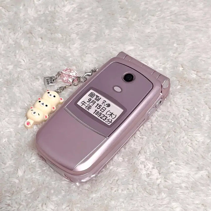 [BUNJANG] Docomo Pink Mockup Phone Y2K Japanese Folder Phone / 도코모 핑크 목업폰 모형폰 고전 일본 폴더폰 핸드폰 휴대폰 y2k docomo