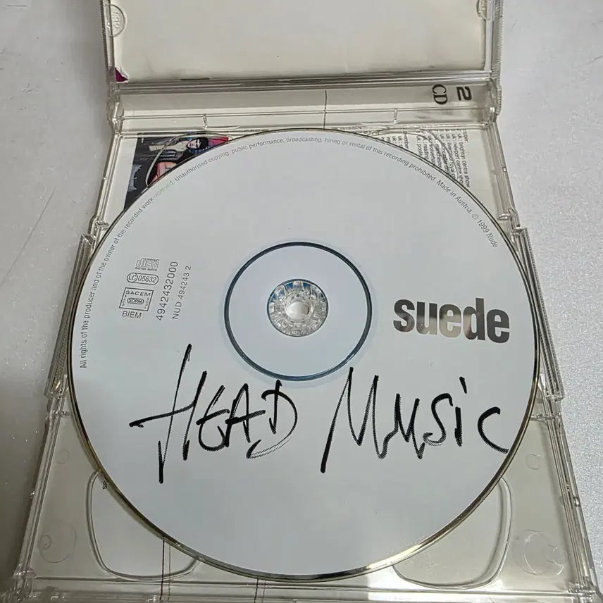 [BUNJANG] Suede Head Music CD / 스웨이드(Suede)  Head Music