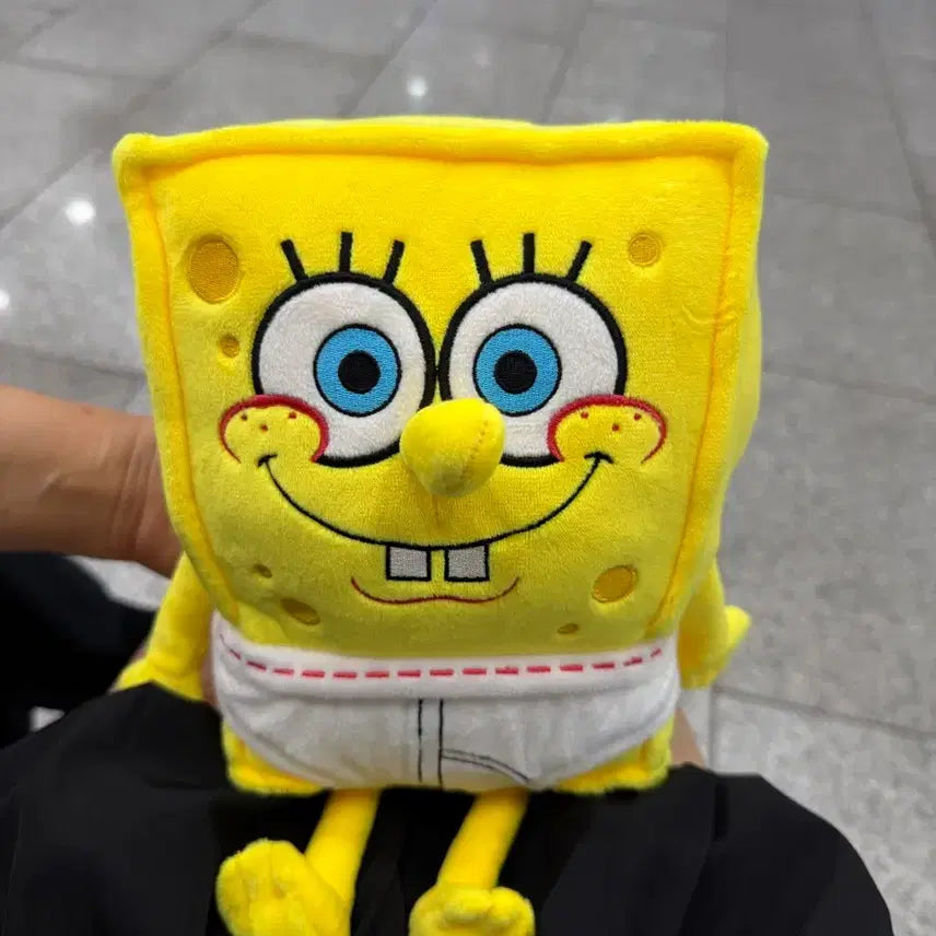 [BUNJANG] SpongeBob SquarePants 25cm Plush Toy / 스폰지밥 팬티인형 25cm