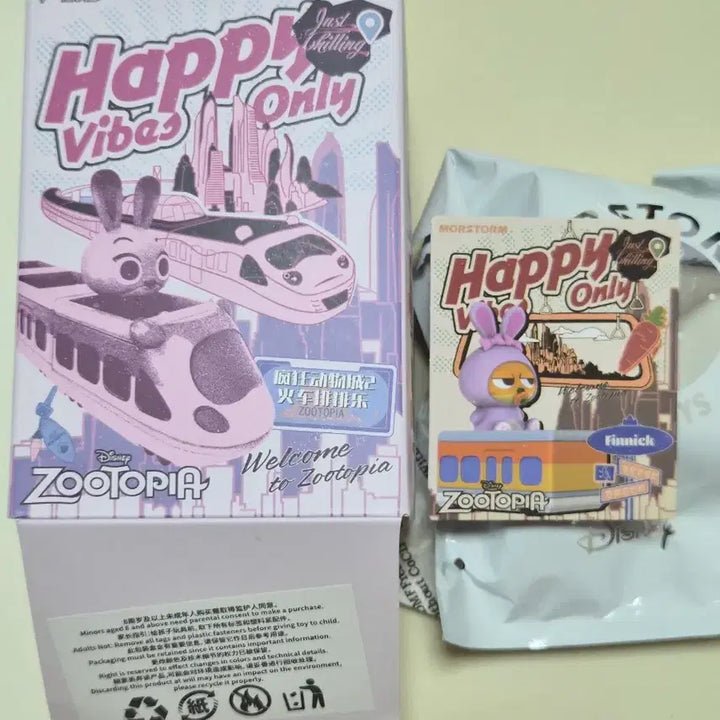 [BUNJANG] Zootopia Random Figure - Phoenix Train Figure (Sealed) / [미개봉] 쥬토피아 랜덤 피규어 > 피닉 기차 피규어