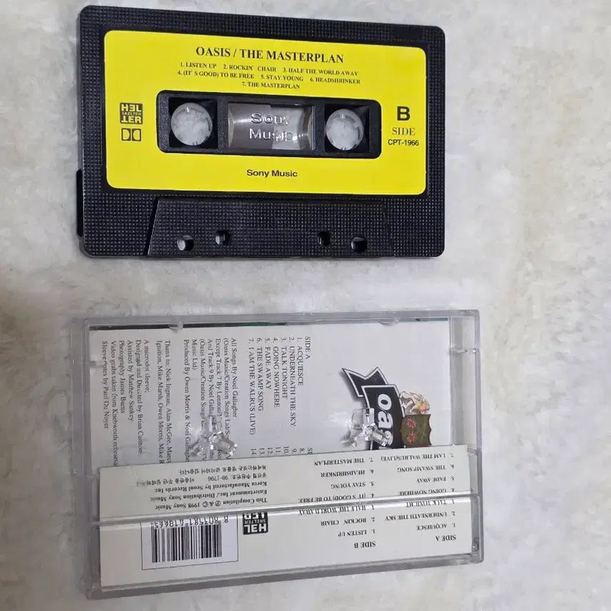 [BUNJANG] Oasis The Masterclass Used Cassette Tape / 오아시스 the masterclass 중고 카세트테이프