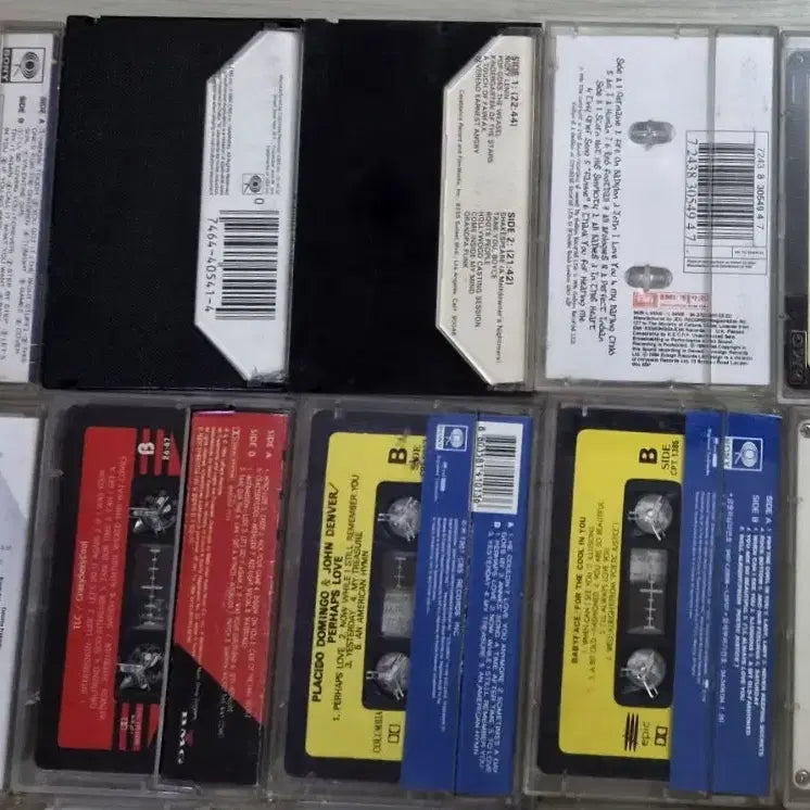 [BUNJANG] Pop Rock Cassette Tape Bundle (Unsealed) / 팝록 카세트테이프 20장 (개봉 카세트테이프)