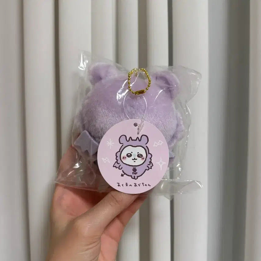 [BUNJANG] Chiikawa Angel Devil Baby Mascot Doll Momonga / 치이카와 천사 악마 베이비 마스코트 인형 키링 모몽가
