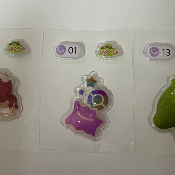 [BUNJANG] Pokemon Pocopia BongBong Stickers Set / 포켓몬 포코피아 봉봉 스티커 1,7,13 3종 일괄 팝니다