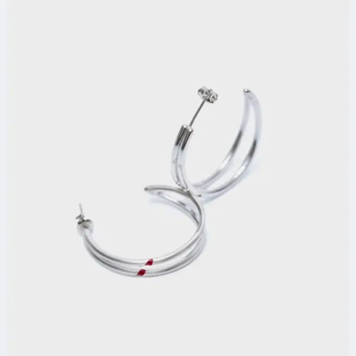 [BUNJANG] BTS Jimin Red Carving Earring / COLLECTION BY BTS 지민 이어링 Red Carving Earring