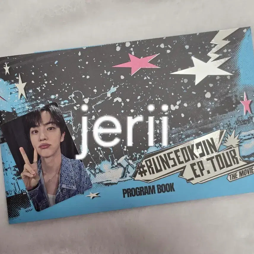 [BUNJANG] BTS Jin Program Book (Photocard Included) / 방탄소년단 진 프로그램북 (포카포함)