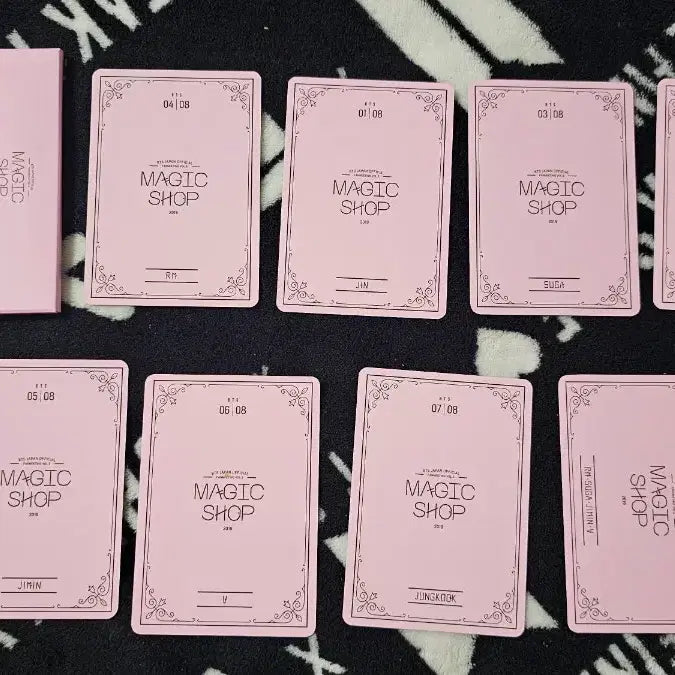 [BUNJANG] BTS 2019 Japan Magic Shop Mini Photocard Set / 방탄소년단 일본 매직샵 일직샵 미니포카