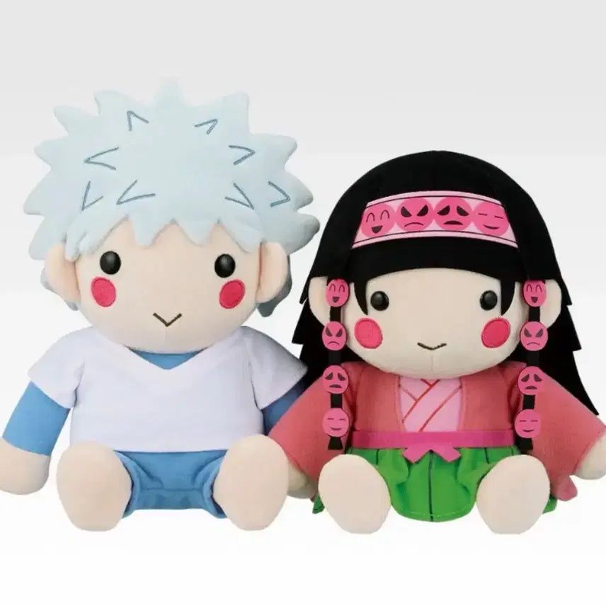 [BUNJANG] Hunter x Hunter Killua Alluka "A Prize" Plush Doll (Sealed) / 미개봉 택포 4.5) 헌터x헌터 키르아 아르카a상 인형