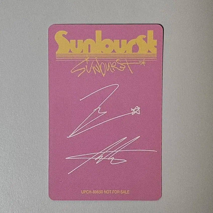 [BUNJANG] RIIZE Sunburst Regular Unit Photocard Wonbin Anton / 라이즈 선버스트 레귤러 유닛 포카 원빈앤톤