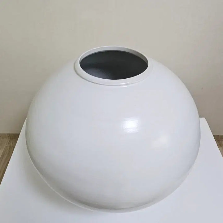 [BUNJANG] Matte Large Moon Jar (No. 5) / 무광 대형 달항아리 5번 (높이 53cm)