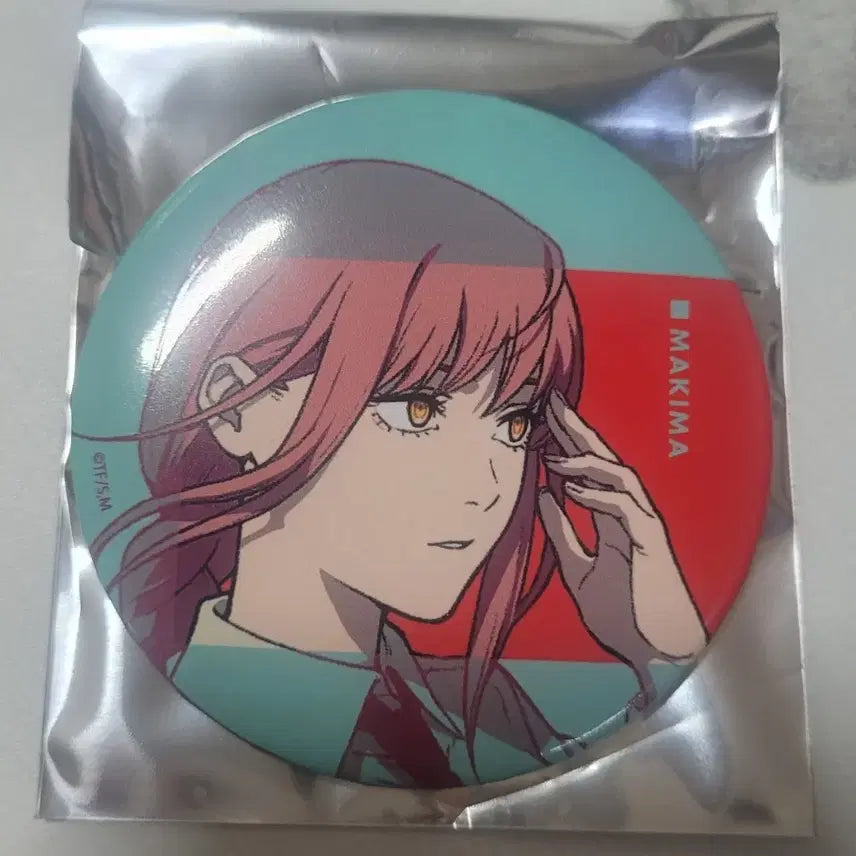 [BUNJANG] Chainsaw Man Makima Tsutaya Goods Badge / 체인소맨 츠타야 마키마 굿즈 뱃지