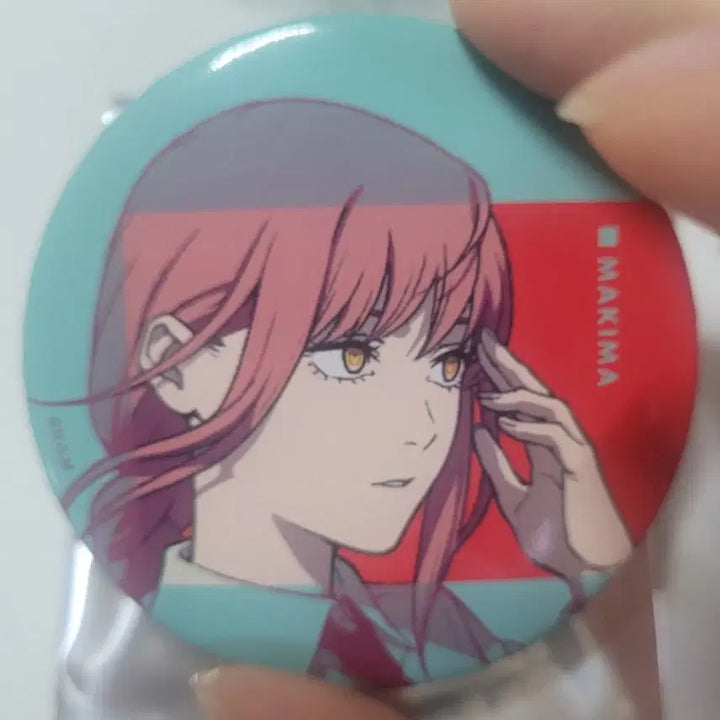 [BUNJANG] Chainsaw Man Makima Tsutaya Goods Badge / 체인소맨 츠타야 마키마 굿즈 뱃지