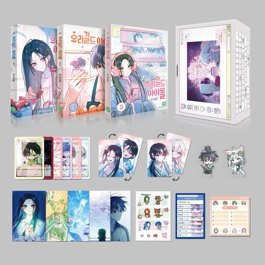 [BUNJANG] Uri Guild Idol Vol. 1-3 Set (Sealed) / 우리길드 아이돌 1-3 세트 미개봉 새상품