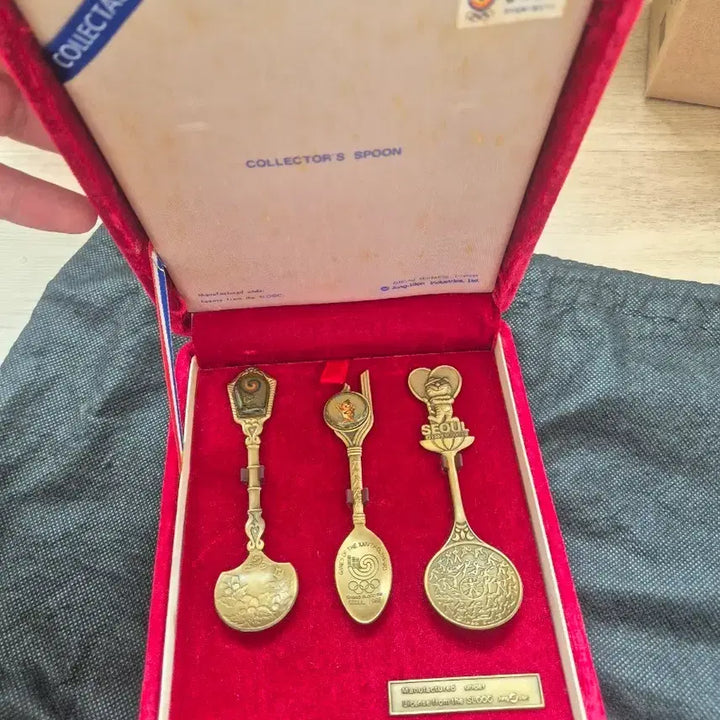 [BUNJANG] 1988 Seoul Olympics Commemorative Spoon Set / 88서울 올림픽 기념스픈 세트