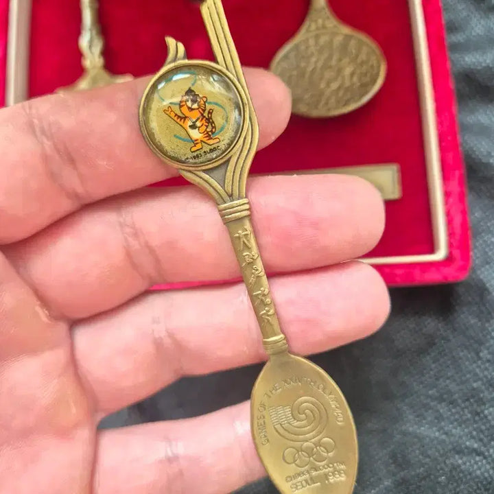 [BUNJANG] 1988 Seoul Olympics Commemorative Spoon Set / 88서울 올림픽 기념스픈 세트