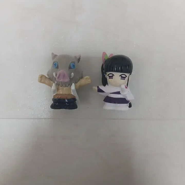 [BUNJANG] Demon Slayer Soft Vinyl Mascot Figures Set (2 Types) / 귀멸의 칼날 소프비 마스코트 피규어 2종 일괄