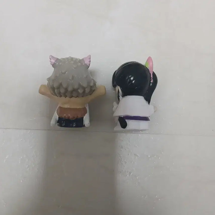 [BUNJANG] Demon Slayer Soft Vinyl Mascot Figures Set (2 Types) / 귀멸의 칼날 소프비 마스코트 피규어 2종 일괄