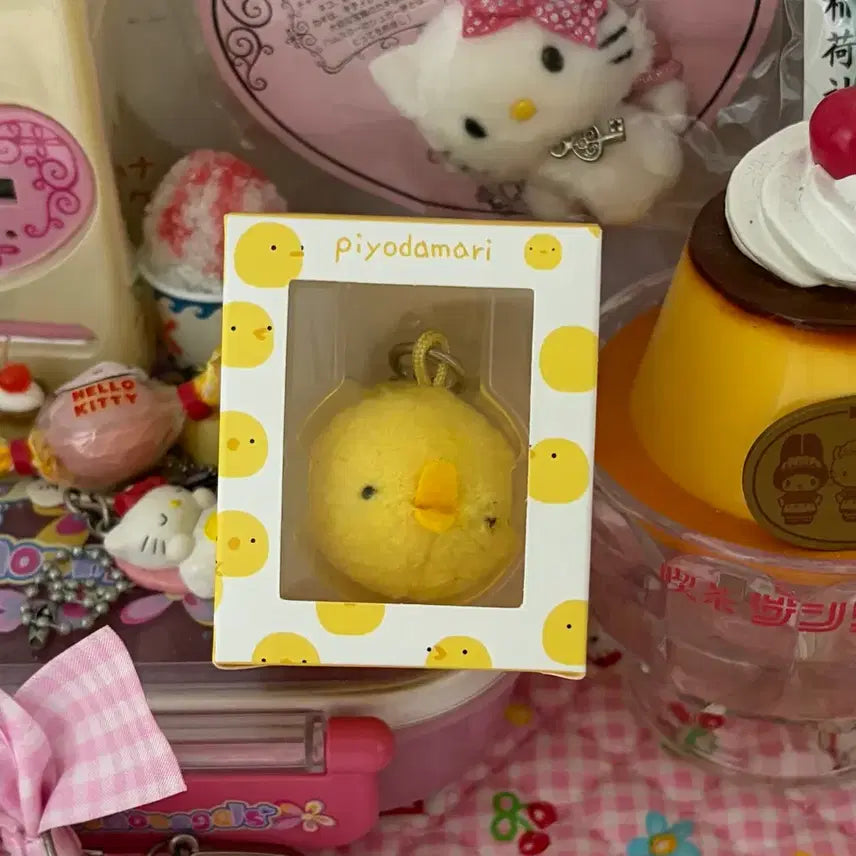 [BUNJANG] Baby Chick Piyo Doll Mascot Keyring / 아기 병아리 피요 인형 아기 새 마스코트 인형 키링
