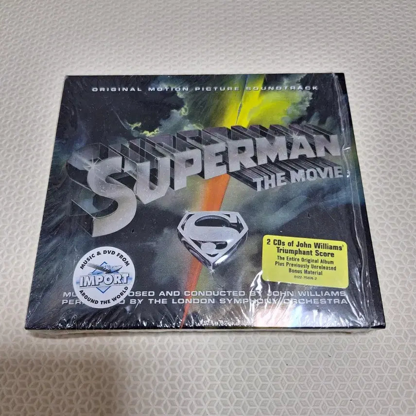 [BUNJANG] Superman Original Soundtrack 2CD John Williams / 슈퍼맨 사운드트랙 Superman ost 2CD 존 윌리엄스