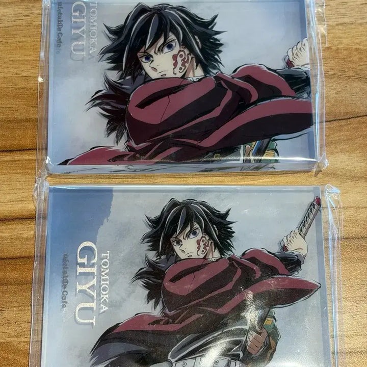 [BUNJANG] Demon Slayer Giyu Kuji Acrylic Block Set / 귀멸의칼날 기유 쿠지 아크릴블록 두개 세트 일괄 판매합니다.