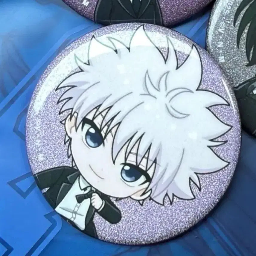 [BUNJANG] Hunter x Hunter Killua Can Badge Set / 키르아 캔뱃지 국내매물X