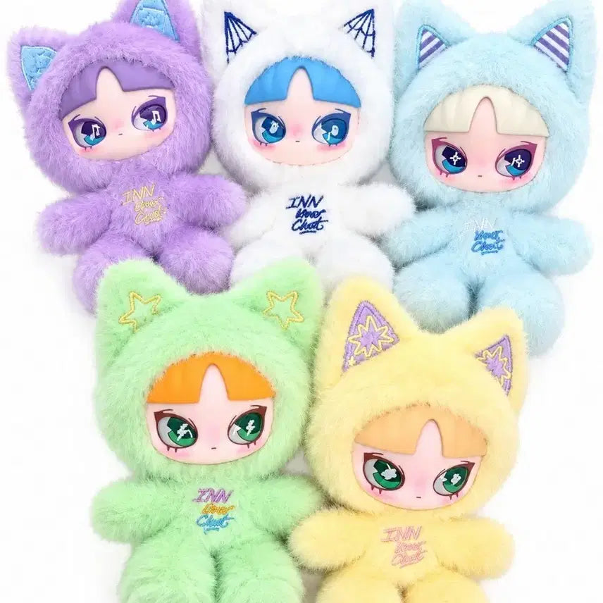 [BUNJANG] Innis Cat Chatting Room Plush Bundle Set / 이니스 고양이 채팅방 인형 일괄