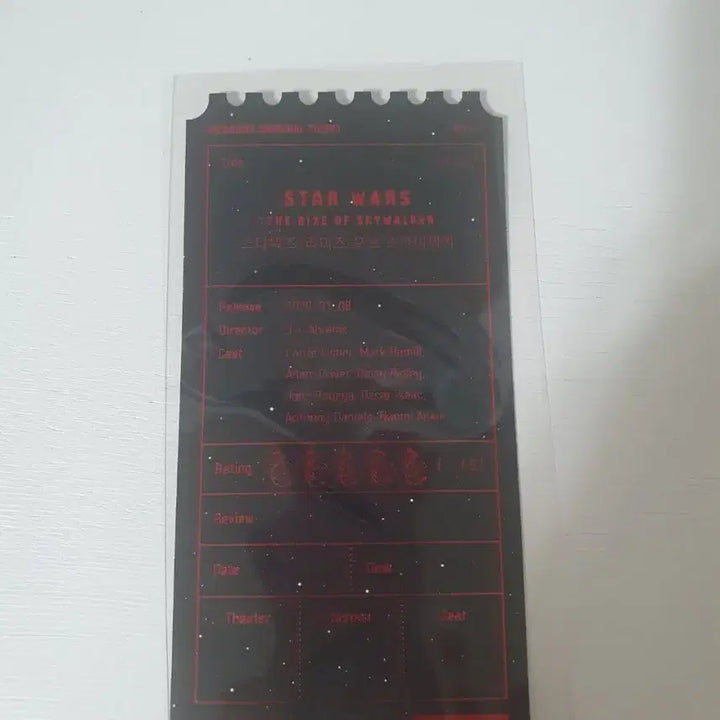 [BUNJANG] Star Wars Megabox Special Ticket / 오티 메가박스 스타워즈