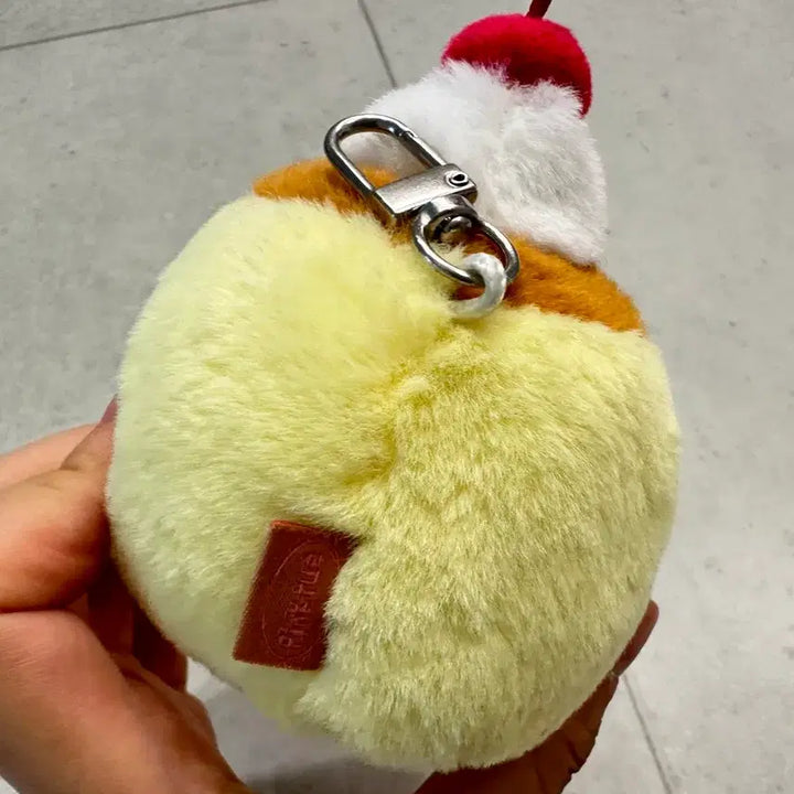 [BUNJANG] Pingru Pudding Doll Keychain / 핑루 푸딩인형 키링