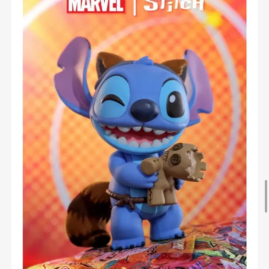 [BUNJANG] Hot Toys Cosbi Stitch Figure Marvel Rocket / 무료배송 핫토이 코스비 스티치 피규어 마블 로켓