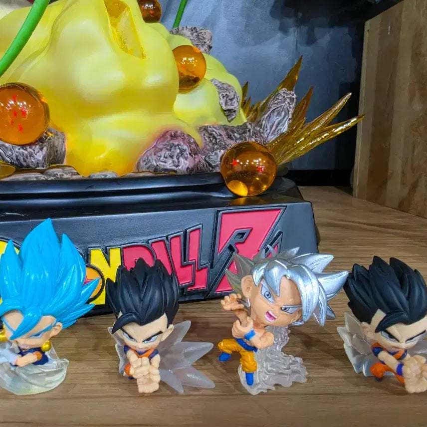 [BUNJANG] Dragon Ball Gacha 4-Piece Bundle Set / 드래곤볼 가챠 4종 일괄 팝니다.