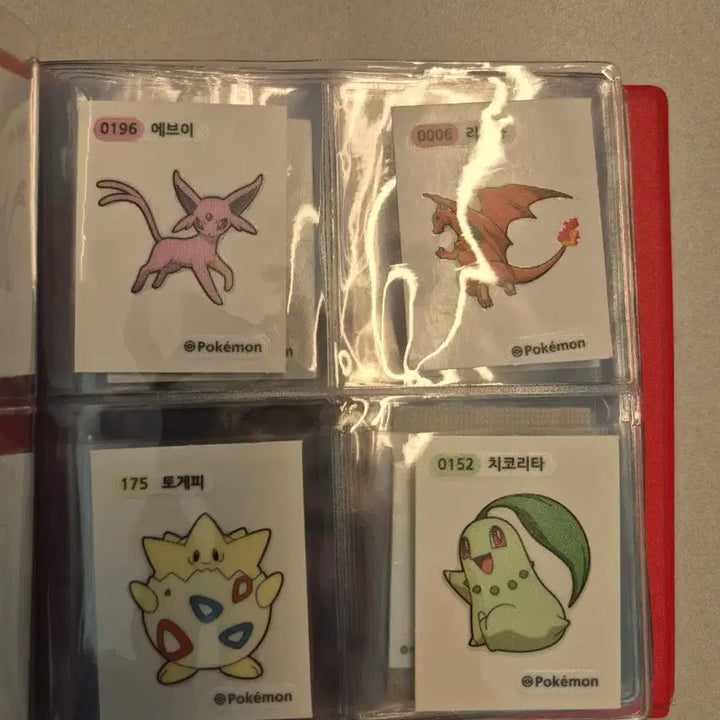 [BUNJANG] Pokemon Sticker 10 Pieces Bundle Set with Sticker Book / 포켓몬 띠부띠부씰 10개랑, 띠부씰북