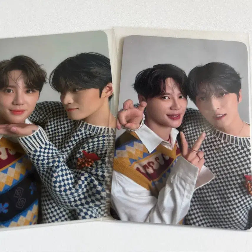 [BUNJANG] JX Identity Jaejoong &amp; Junsu Photocard Set / [SET] JX IDENTITY 김재중 김준수 포토카드 2장