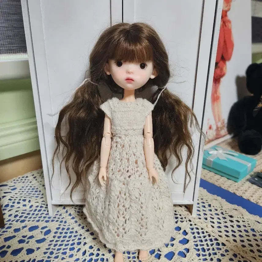 [BUNJANG] Obitsu 22 Body Normal Skin Make-up Doll with Wig / 란도우도우 팝니다