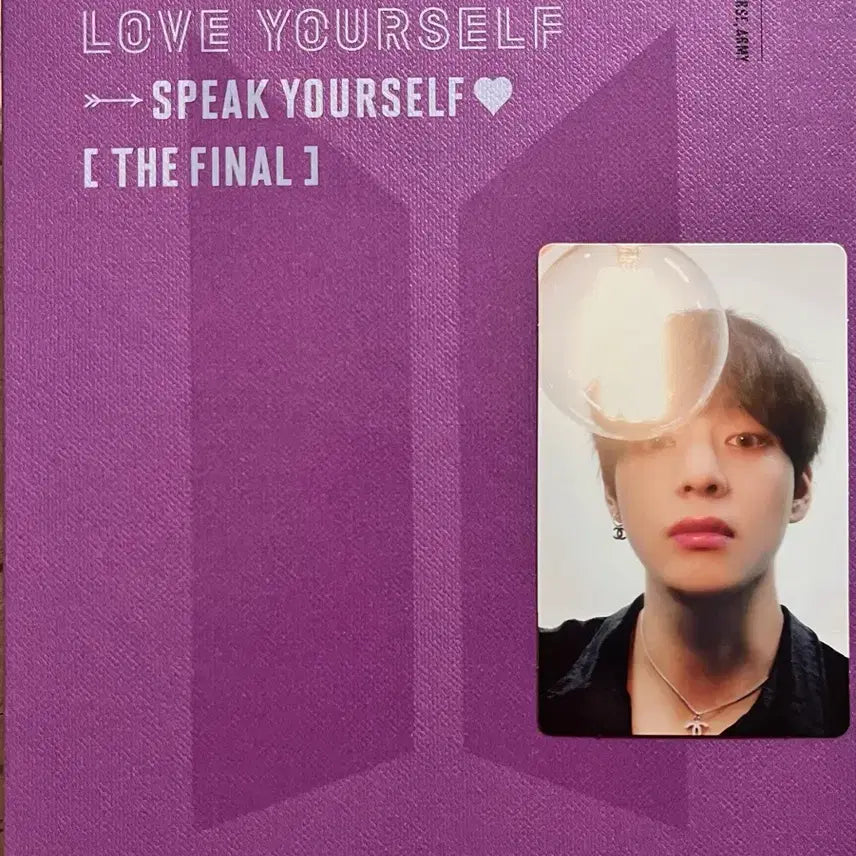 [BUNJANG] BTS Speak Yourself The Final Digital Code Version Taehyung Photocard Full Box / Bts 스픽콘 디지털코드 버전 태형 포카 포함 풀박