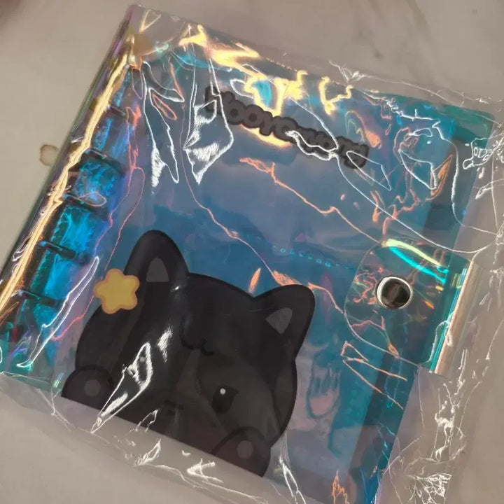 [BUNJANG] Ateez Glitter Cat Diary Cover / 반짝이 고양이 다이어리 커버 에이티즈
