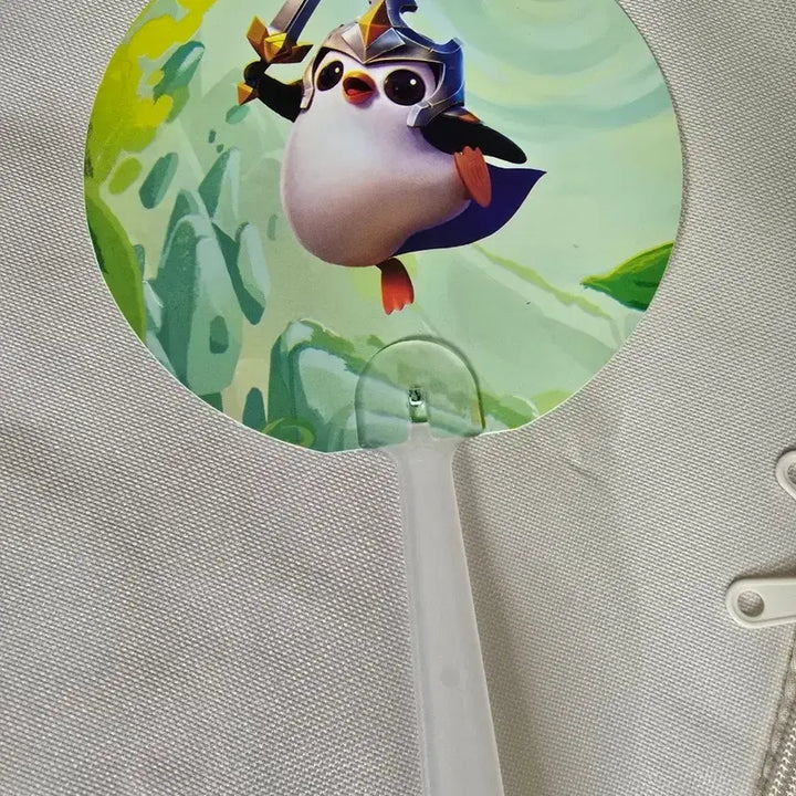 [BUNJANG] League of Legends Penguin Hand Fan / 롤토  펭귄 부채 리그오브레전드