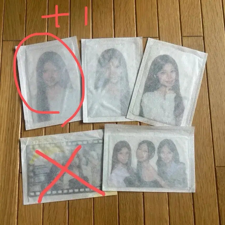 [BUNJANG] RECIENNE CU Bread Clear Photocard Jena (Rare Hidden) Bundle Set / 리센느 씨유cu 빵 투명포카 제나 원이리브메이미나미응원봉팝업미개봉싸인