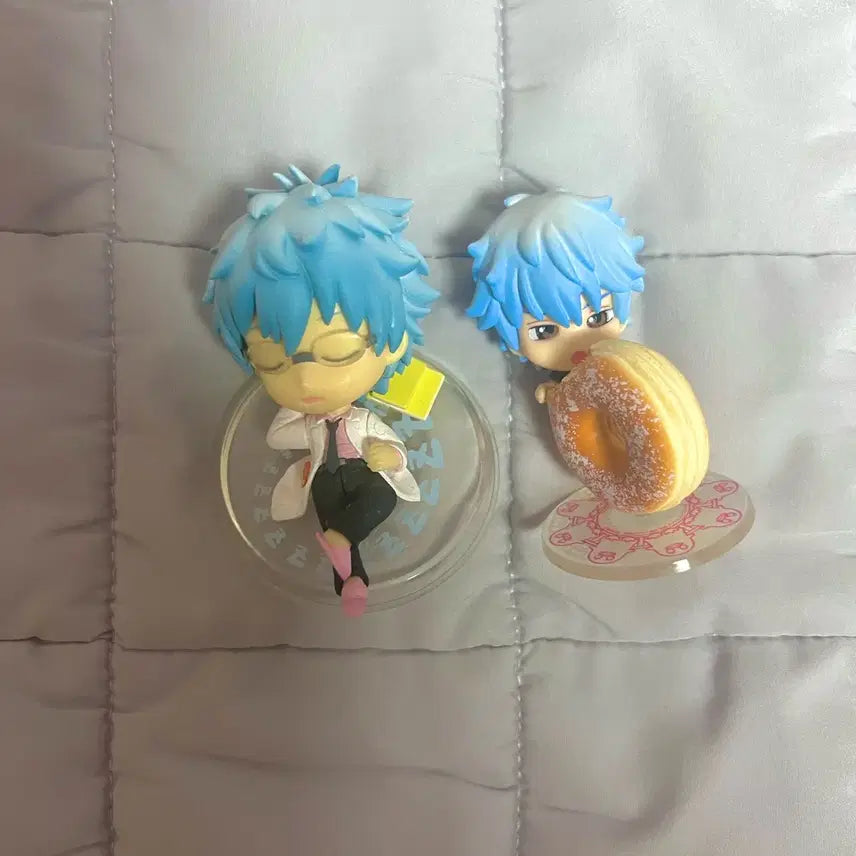 [BUNJANG] Gintama Gintoki Chibi-큥 Figure Set / 반택포) 은혼 긴토키 치비큥 도넛 긴파치 피규어