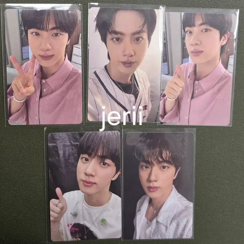 [BUNJANG] BTS Jin Run Jin The Original Photocard / 방탄소년단 김석진 런석진 더 오리지널 포카