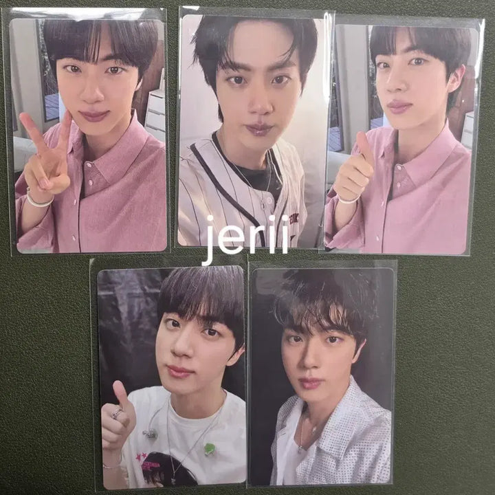 [BUNJANG] BTS Jin Run Jin The Original Photocard / 방탄소년단 김석진 런석진 더 오리지널 포카