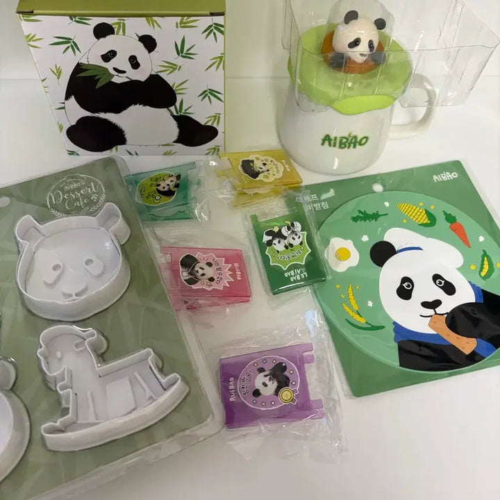 [BUNJANG] Louis Hui Aibao Goods Bundle Set / 루이후이 아이바오 굿즈 일괄