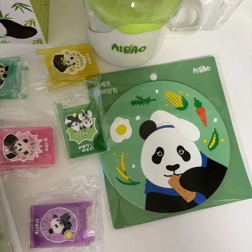 [BUNJANG] Louis Hui Aibao Goods Bundle Set / 루이후이 아이바오 굿즈 일괄