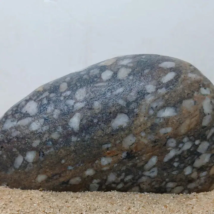 [BUNJANG] Namhangang Snow Flower Stone / 수석 자연수석 남한강 눈꽃석